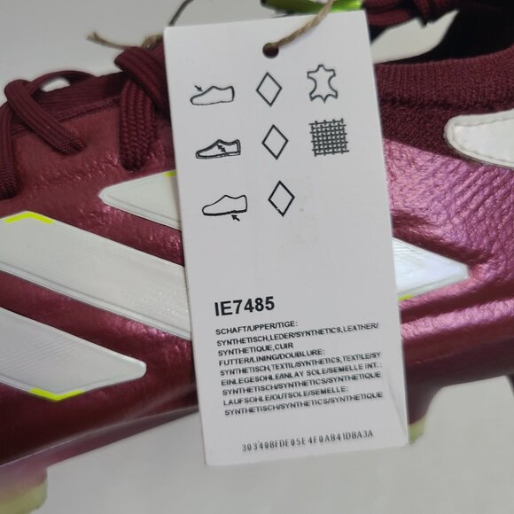 NEW Adidas Copa Pure 2 Elite FG Soccer Cleats IE7485 Size 7.5 Shadow Red